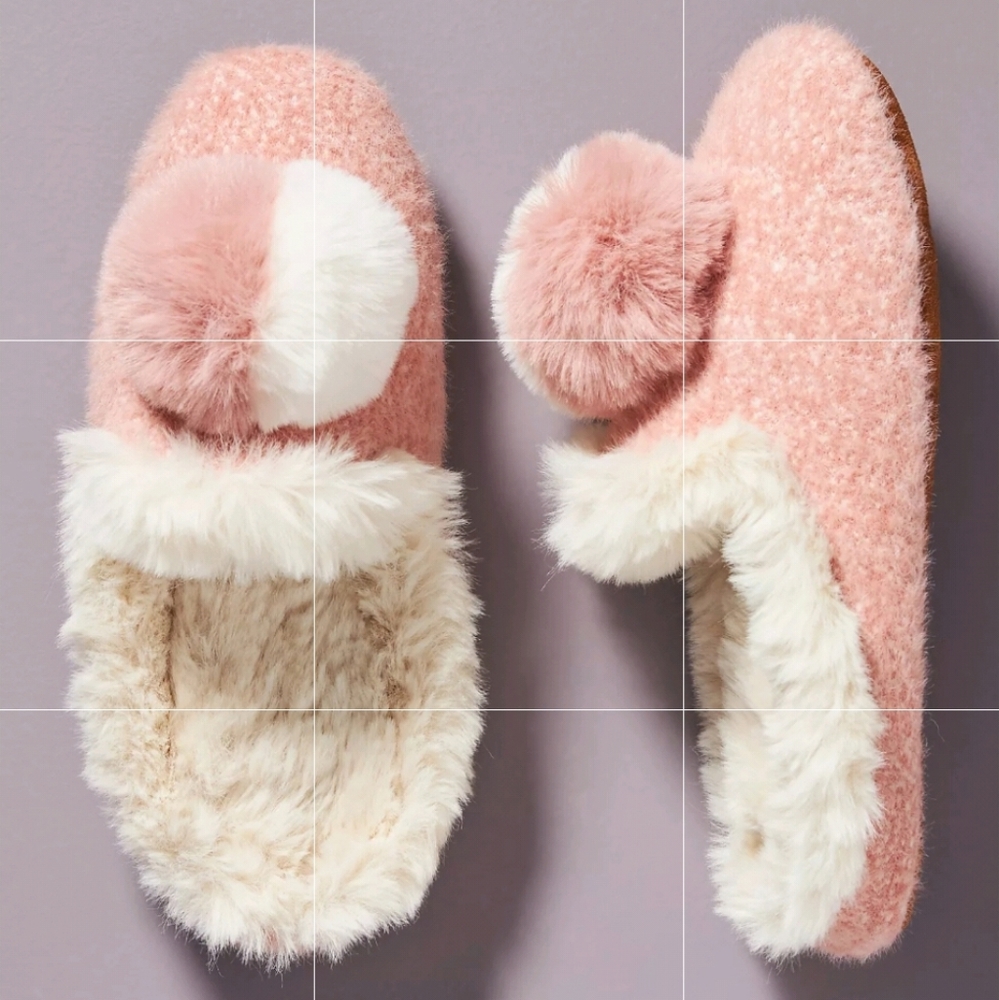 Anthropologie Ariana Bohling Dade slippers in pink
